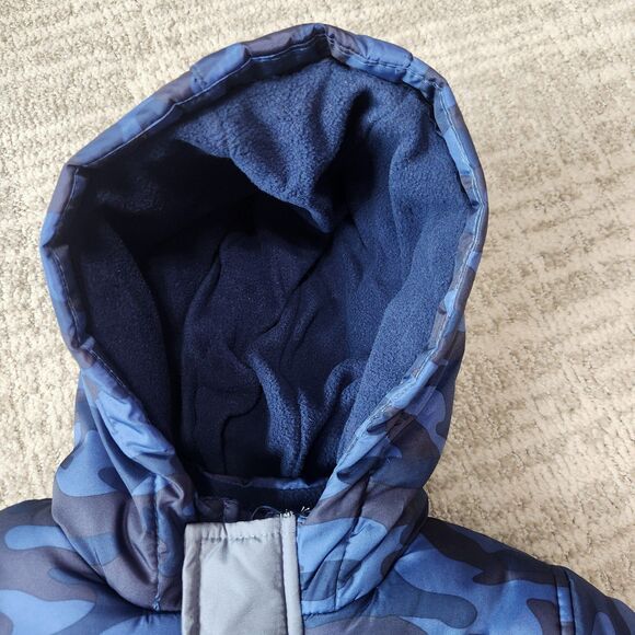 Carter's toddler boy camo puffer heavyweight jacket hood size 3T - Picture 5 of 10